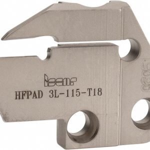ISCAR Indexable Grooving Blade: 1.2598" High, Left Hand, 0.1181" Min Width 2550127