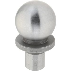GIBRALTAR Shoulder Tooling Ball: Inspection, 1/2" Ball Dia, 1/4" Shank Dia, Thread 826877-G