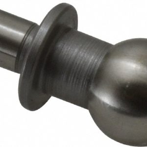 GIBRALTAR Shoulder Tooling Ball: Inspection, 12 mm Ball Dia, 6 mm Shank Dia, Thread 826887-G