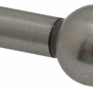 GIBRALTAR Tooling Ball: Inspection, 1/2" Ball Dia, 1/4" Shank Dia, Press-Fit 826716-G
