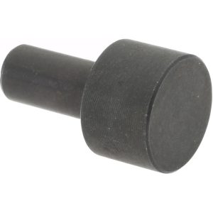 GIBRALTAR 5/8" OAL, 1/4" Head Height, 3/8" OD, Hardened Steel, Ground, Press Fit Rest Button 64255730
