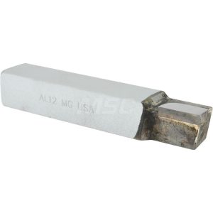 ACCUPRO Single Point Tool Bit: 3/4'' Shank Width, 3/4'' Shank Height, Micrograin Solid Carbide Tipped, LH, AL, Square Shoulder Turning 130-MG