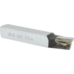 ACCUPRO Single Point Tool Bit: 3/8'' Shank Width, 3/8'' Shank Height, Micrograin Solid Carbide Tipped, LH, BL, Lead Angle Turning 310-MG