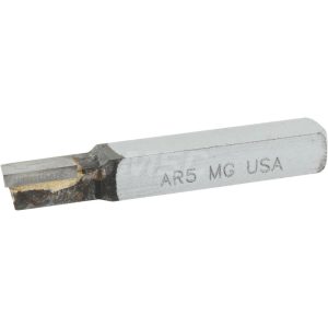 ACCUPRO Single Point Tool Bit: 5/16'' Shank Width, 5/16'' Shank Height, Micrograin Solid Carbide Tipped, RH, AR, Square Shoulder Turning 6-MG
