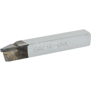 ACCUPRO Single Point Tool Bit: 3/8'' Shank Width, 3/8'' Shank Height, Micrograin Solid Carbide Tipped, RH, ER, Offset Threading 703-MG