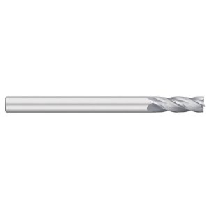 TITAN USA Square End Mill: 0.2500" Dia, 2.0000" LOC, 4 Flute, Solid Carbide TC17518