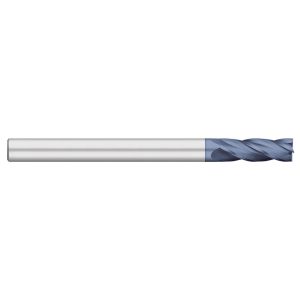 TITAN USA Square End Mill: 0.1875" Dia, 1.5000" LOC, 4 Flute, Solid Carbide TC17613