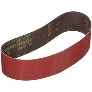 3M Abrasive Belt: 8" Wide, 132" Long, 36 Grit, Ceramic 7010300123