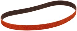 3M Abrasive Belt: 1/2" Wide, 18" Long, 60 Grit, Ceramic 7000119511