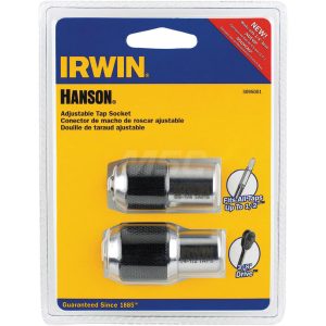 IRWIN HANSON #0 to 1/2 Inch Tap, Tapping Adapter Set 3095001