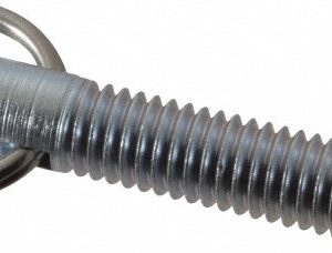 GIBRALTAR 3/8-16, 1.2" Thread Length, 0.233" Plunger Diam, 3/8" Plunger Projection, 2 Lb Init to 4 Lb Final End Force, Steel Locking Pull Ring Plunger STPR38-G