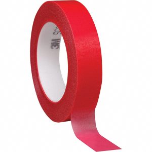 3M Circuit Plating Tape: 2" Wide, 72 yd Long, 4.2 mil Thick, Red 7000048445