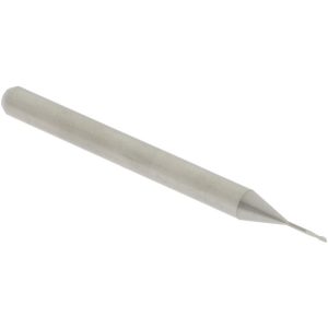 ACCUPRO Square End Mill: 0.02" Dia, 0.06" LOC, 2 Flutes, Solid Carbide 14797092