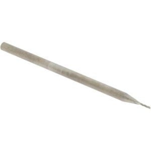 ACCUPRO Square End Mill: 0.03" Dia, 0.15" LOC, 3 Flutes, Solid Carbide 14883530