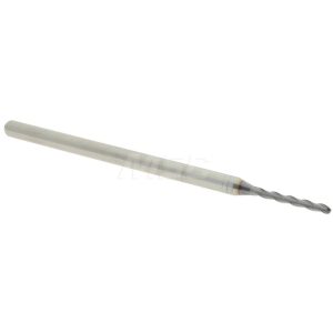ACCUPRO Ball End Mill: 0.06" Dia, 0.5" LOC, 3 Flute, Solid Carbide 14797477