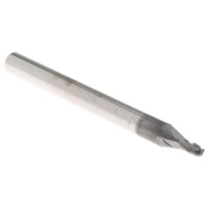 ACCUPRO Ball End Mill: 0.0625" Dia, 0.1875" LOC, 4 Flute, Solid Carbide 64542954
