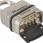 MASTER LOCK Combination Lock: Steel, 2" High, 2-1/4" Wide 1174