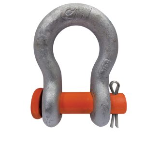 CM Anchor Shackle: Round Pin, 2000 Working Load Limit MC348G