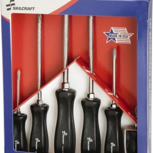 ABILITYONE Screwdriver Set: 6 Pc, Phillips 5120016301172