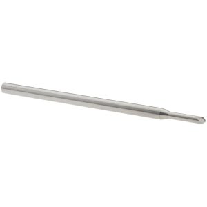 HARVEY TOOL Chamfer Mill: 5/64" Dia, 1/8" Shank Dia, 90 deg, 2 Flute, Solid Carbide, Single End 996945
