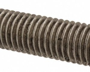 ALL AMERICA THREADED PRODUCTS General-Purpose Threaded Rod: 5/8-11, 3' OAL, Stainless Steel, Plain Finish 11133