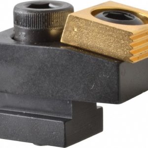 MITEE-BITE 1.94" OAL, 9/16" T slot, 17,792.89 N Holding Force, Steel, T Slot Toe Clamp 24128