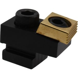 MITEE-BITE 1.94" OAL, 5/8" T slot, 17,792.89 N Holding Force, Steel, T Slot Toe Clamp 24148