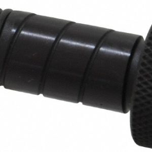 JERGENS Modular Fixturing Shank: Ball Lock, 13 mm Shank Dia, Steel 49606