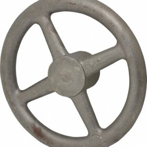 ELCO INCORPORATED Spoked Straight Handwheel: Plain Finish W-12