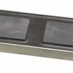 ECLIPSE 60 Max Pull Force Lb, 12" Long x 2-1/2" Wide x 5/8" Thick, Rectangular Channel, Ceramic Fixture Magnet E667/MSC