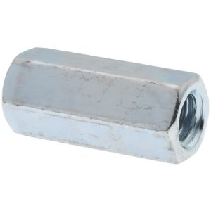 VALUE COLLECTION 1/4-20 UNC, 7/8" OAL Steel Standard Coupling Nut 250039