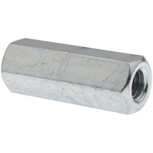 VALUE COLLECTION 3/8-16 UNC, 1-3/4" OAL Steel Standard Coupling Nut 250071