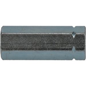 COUPLING NUT SUPPLY 3/8-16 UNC, 1-3/4" OAL Steel Standard Coupling Nut 204726