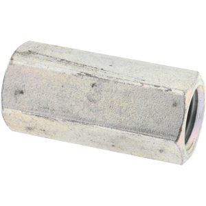 COUPLING NUT SUPPLY 3/8-24 UNF, 1-1/8" OAL Steel Standard Coupling Nut 250368