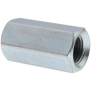 COUPLING NUT SUPPLY 7/16-20 UNF, 1-1/4" OAL Steel Standard Coupling Nut 250373