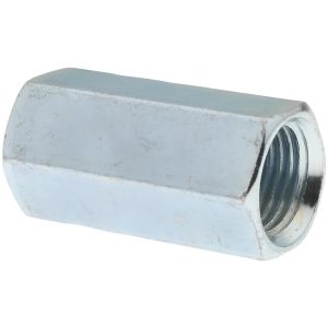 VALUE COLLECTION 1/2-20 UNF, 1-1/4" OAL Steel Standard Coupling Nut 250378
