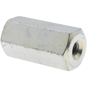 COUPLING NUT SUPPLY 1/4-20 x 1/2-13 UNC, 1" OAL Steel Standard Coupling Nut 250669