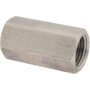 COUPLING NUT SUPPLY 1/2-20 UNF, 1-1/4" OAL Stainless Steel Standard Coupling Nut 250427