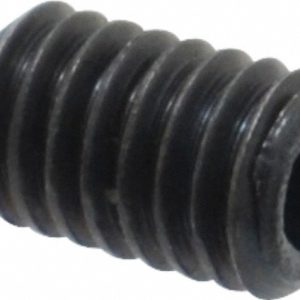 J.W. WINCO Set Screw: M4 x 0.70 x 6 mm, Soft Tip Point, Steel, Grade 5.8 913.3-M4-6-MS