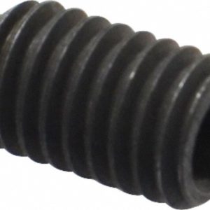J.W. WINCO Set Screw: M5 x 0.80 x 8 mm, Soft Tip Point, Steel, Grade 5.8 913.3-M5-8-MS