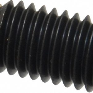 J.W. WINCO Set Screw: M10 x 1.50 x 16 mm, Soft Tip Point, Steel, Grade 5.8 913.3-M10-16-MS