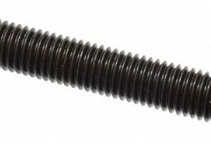 J.W. WINCO Set Screw: M12 x 1.75 x 100 mm, Soft Tip Point, Steel, Grade 5.8 913.3-M12-100-MS