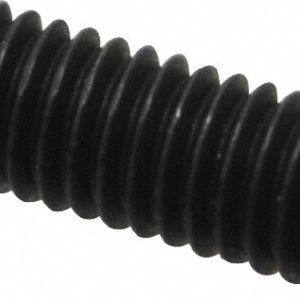 J.W. WINCO Set Screw: M6x1, 16.00 mm Length Under Head, Soft Tip Point, Steel, Grade 5.8 913.3-M6-16-KU