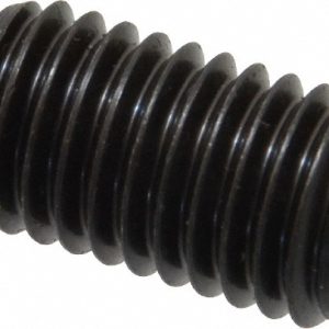 J.W. WINCO Set Screw: M12 x 1.75 x 20 mm, Soft Tip Point, Steel, Grade 5.8 913.3-M12-20-KU