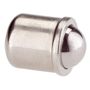 HALDER Stainless Steel Press Fit Ball Plunger: 22080.0006