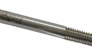 HELI-COIL Hand STI Tap: #4-40 UNC, H2, 3 Flutes, Plug Chamfer 04CPA