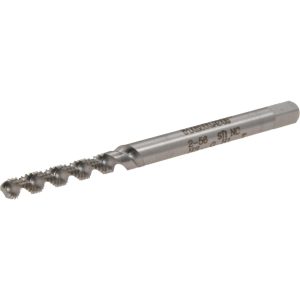 HELI-COIL #2-56 UNC, 2 Flute, Bottoming Chamfer, Bright Finish, High Speed Steel Spiral Flute STI Tap 5905-02