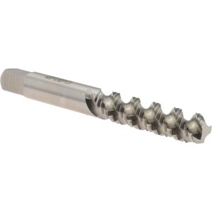 HELI-COIL 1/4-20 UNC, 3 Flute, Bottoming Chamfer, Bright Finish, High Speed Steel Spiral Flute STI Tap 5905-4