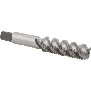HELI-COIL 1/2-13 UNC, 4 Flute, Bottoming Chamfer, Bright Finish, High Speed Steel Spiral Flute STI Tap 5905-8