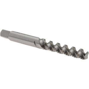 HELI-COIL #10-32 UNF, 3 Flute, Bottoming Chamfer, Bright Finish, High Speed Steel Spiral Flute STI Tap 5906-3